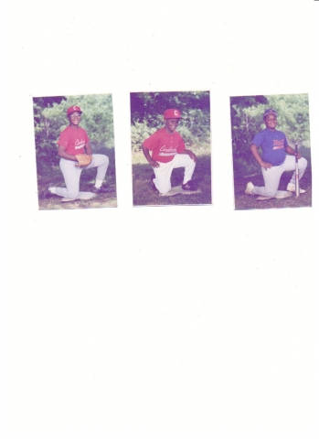 Spring Baseball Season 1992:
Devalle, Dominique & Dante Miller - sons of Karen Bryant Miller, grandsons of Robert Bryant, Jr., great-grandsons of Robert Boot Bryant, Sr., great-great grandsons of George & Mary Eva Bryant 