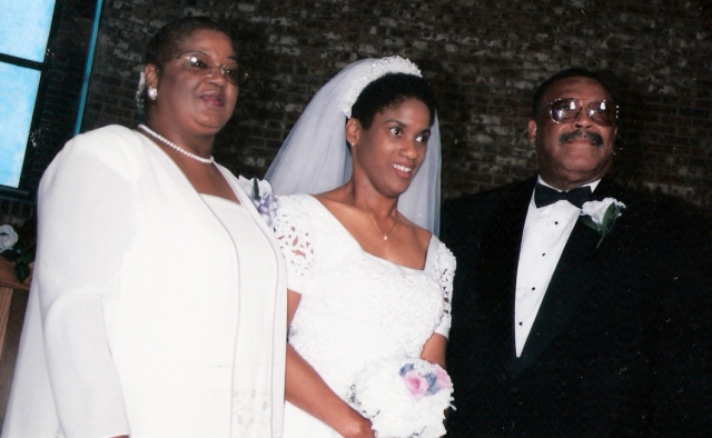 Anita (Bryant) Brooks and parents, Lula Mae & Robert Bryant, Jr.
